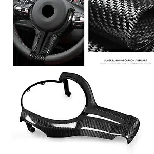 BMW M2 F87 M3 F80 カーボンファイバーステアリングホイールカバースエード製- For BMW M2 F87 M3 F80 carbon fiber steering wheel cover made of suede- 【並行輸入品】