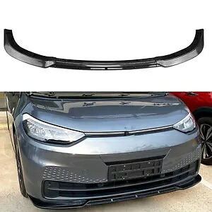 カーボンファイバー光学フロントスポイラーリップ VW フォルクスワーゲン ID.3 2019 2020 2021 2022- Carbon fiber optics front spoiler lip for VW Volkswagen ID.3 2019 2020 2021 2022- 【並行輸入品】