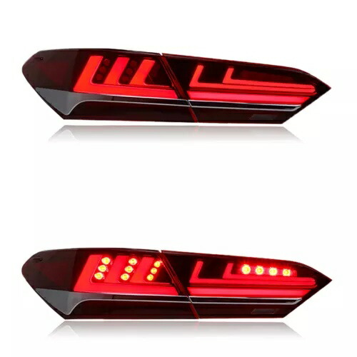 レッドテールライトブレーキインジケーターシグナルライトランプトヨタカムリ 2018-2019 新- Red taillight brake indicator signal light lamp for Toyota Camry 2018-2019 new- 【並行輸入品】