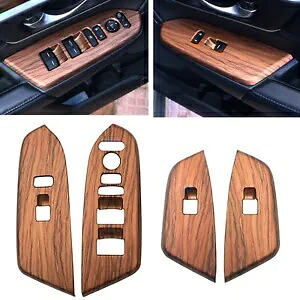 インテリア木目調ウィンドウカバーキットホンダ CR-V CRV 2017-22 2018- Interior Wood Grain Window Cover Kit For Honda CR-V CRV 2017-22 2018- 【並行輸入品】