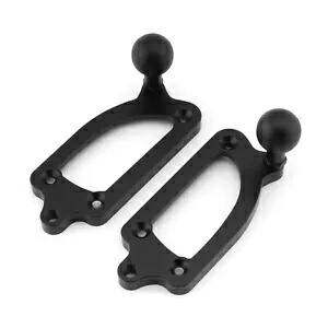 電話マウントブレーキオイルカップポンプ BMW R18 R18B R18TC 黒新 1 ペア- Phone mount brake oil cup pump for BMW R18 R18B R18TC black new 1 pair- 【並行輸入品】
