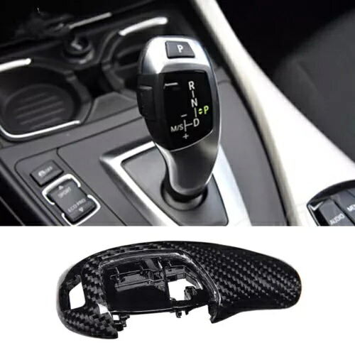 シフトボタンカバートリム BMW 1-7 シリーズ F20 F30 F33 ブラック- Shift button cover trim for BMW 1-7 series F20 F30 F33 BLACK- 【並行輸入品】