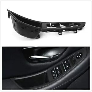 ブラックウィンドウスイッチドアハンドルプレート BMW 5 シリーズ F10 2010-2017 51417225875 新しい- Black window switch door handle plate for BMW 5 Series F10 2010-2017 51417225875 new- 【並行輸入品】