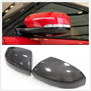 ランドローバー レンジローバー イヴォーク 2012-2013 カーボンファイバーミラーカバー ブラック- For Land Rover Range Rover Evoque 2012-2013 Carbon Fiber Mirror Cover Black- 【並行輸入品】