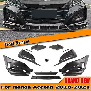2018 2019-2021 ホンダ アコード 10 用フロントバンパートリム。未塗装 YOFER- Front bumper trim for 2018 2019-2021 Honda Accord 10. Unpainted YOFER- 【並行輸入品】