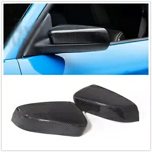 カーボンファイバーミラーカバー 2007 2008 2009 2010-2013 フォード マスタング GT/クーペ用- Carbon fiber mirror cover for 2007 2008 2009 2010-2013 Ford Mustang GT/Coupe- 【並行輸入品】