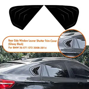 リアサイドウィンドウショップトリム BMW X6 E71 E72 2008-2014 新しい- Rear side window shop trim for BMW X6 E71 E72 2008-2014 new- 【並行輸入品】