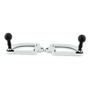 電話マウントブレーキオイルカップポンプ BMW R18 R18B R18TC シルバー新 1 ペア- Phone mount brake oil cup pump for BMW R18 R18B R18TC silver new 1 pair- 【並行輸入品】