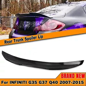 インフィニティ G37 G35 Q40 4 ドアセダン 2007-2015 2014 リアスポイラーリアウイング- For Infiniti G37 G35 Q40 4 DOOR Sedan 2007-2015 2014 Rear Spoiler Rear Wing- 【並行輸入品】