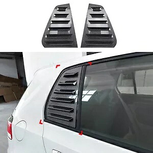 フォルクスワーゲン ゴルフ 6 MK6 2008-2012 2011 リアサイドウィンドウ大音量カバー- For Volkswagen Golf 6 MK6 2008-2012 2011 rear side window loud cover- 【並行輸入品】
