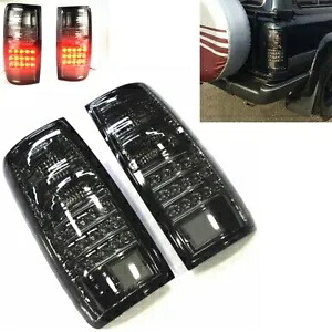 1991-1996 トヨタランドクルーザー LC80 FJ 4500 プラド 2 個スモーク LED テールライト S For 1991-1996 Toyota Land Cruiser LC80 FJ 4500 Prado 2PCS Smoke LED Tail Light S 【並行輸入品】