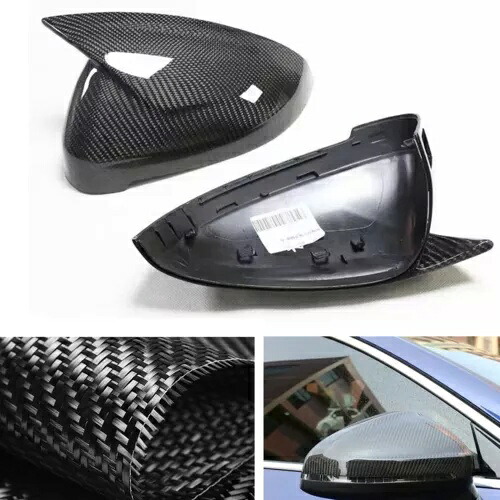 アウディ RS4 S4 A4 B9 2017-2020 ブラックバックミラーカバー レーンアシスト付き US For Audi RS4 S4 A4 B9 2017-2020 Black Rearview Mirror Cover W/ Lane Assist US 【並行輸入品】