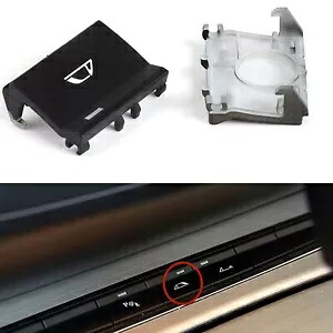 2009-2016 BMW Z4 2 個コンバーチブル蓋クローズコントロールスイッチボタンキャップカバー For 2009-2016 BMW Z4 2PCS Convertible Lid Close Control Switch Button Cap Cover 【並行輸入品】