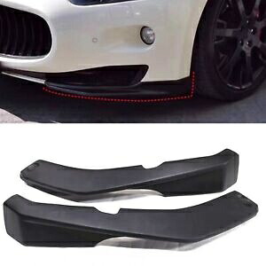 フロントバンパーサイドスポイラーマセラティグランツーリスモ GT GTS GC 2008-14 マット sng Front Bumper Side Spoiler For Maserati Gran Turismo GT GTS GC 2008-14 Matte sng 【並行輸入品】