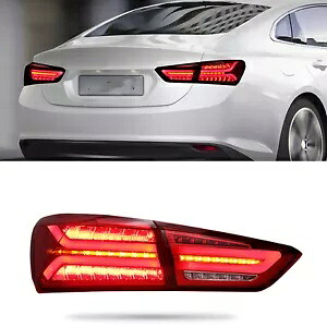 2016-2019 シボレー マリブ後部右テールライト レッド & ブラケット レッド 1PC US For 2016-2019 Chevrolet Malibu Rear Right Tail Light Red & Bracket Red 1PC US 【並行輸入品】