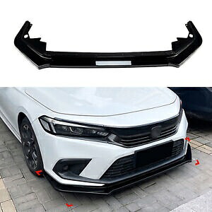 フロントバンパー スプリッター リップ ブラック ホンダ シビック 11th 全モデル 2021-2024 sng用 Front Bumper Splitter Lip Black For Honda Civic 11th All Models 2021-2024 sng 【並行輸入品】 41,470円