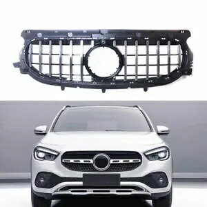 メルセデスベンツ H247 GLA クラス H247 2020-2023 シルバーフロントグリルグリル 1PC For Mercedes-Benz H247 GLA-Class H247 2020-2023 Silver Front Grille Grill 1PC 【並行輸入品】
