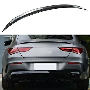 1x リアトランクスポイラーリップウィングメルセデス C118 CLA35 CLA45 AMG 2020-24 CB ルック用 1x Rear Trunk Spoiler Lip Wing For Mercedes C118 CLA35 CLA45 AMG 2020-24 CB Look 【並行輸入品】