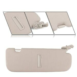 左側運転席側サンバイザー ミラー付き ヒュンダイ エラントラ 2011-2015 ベージュ 1PC Left Driver Side Sun Visor With Mirror For Hyundai Elantra 2011-2015 Beige 1PC 【並行輸入品】