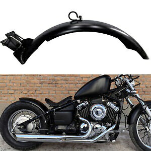 リアフェンダープレートマッドガードヤマハ DRAGSTAR 400 650 XVS400 XVS650 ブラック sng Rear Fender Plate Mudguard For YAMAHA DRAGSTAR 400 650 XVS400 XVS650 Black sng 【並行輸入品】