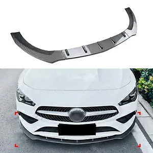 フロントバンパースポイラーリップ ベンツ CLA クラス C118 X118 2020-23 AMG CB ルック sng Front Bumper Spoiler Lip For Benz CLA Class C118 X118 2020-23 AMG CB Look sng 【並行輸入品】