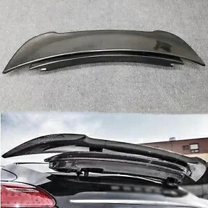 2010 2011-2013 ポルシェ パナメーラ 970.1 ブラック リアトランク ルーフ スポイラー リップ 1PC For 2010 2011-2013 Porsche Panamera 970.1 Black Rear Trunk Roof Spoiler Lip 1PC 【並行輸入品】