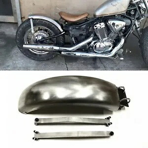 バイクスチールリアフェンダー 1.4 ミリメートルホンダシャドウ 400 600 VLX 400 600 手作り Motocycle Steel Rear Fender 1.4MM For Honda Shadow 400 600 VLX 400 600 Handmade 【並行輸入品】