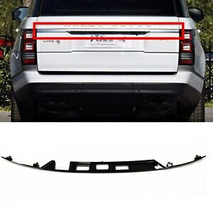ランドローバーレンジローバー 2013 2014 2015-2022 ブラックリアテールゲートカバートリム For Land Rover Range Rover 2013 2014 2015-2022 Black Rear Tailgate Cover Trim 【並行輸入品】