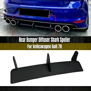リアバンパーディフューザースポイラーキット フォルクスワーゲン ゴルフ 7 MK7 R Rline 2014-2017 sng用 Rear Bumper Diffuser Spoiler Kit For Volkswagen Golf 7 MK7 R Rline 2014-2017 sng 【並行輸入品】