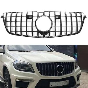 フロントグリル メルセデスベンツ GL X166 GL500 GL550 GL63 GT R 2013-2015用 Front Grill For Mercedes-Benz GL X166 GL500 GL550 GL63 GT R 2013-2015 【並行輸入品】