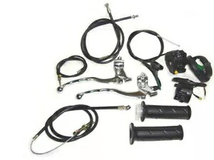 ロイヤルエンフィールドマグラからミンダハンドルバーコントロール変換キット用 For Royal Enfield Magura To Minda Handlebar Control Conversion Kit 【並行輸入品】