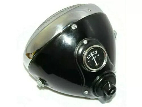 ロイヤルエンフィールドトライアンフBSAノートンアリエル7インチルーカスタイプヘッドライトヘッドランプに適合 Fits Royal Enfield Triumph BSA Norton Ariel 7\