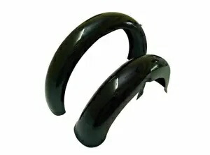 HOREX REGINA ブラック塗装マッドガードフェンダーセット HOREX REGINA BLACK PAINTED MUDGUARD FENDER SET 【並行輸入品】