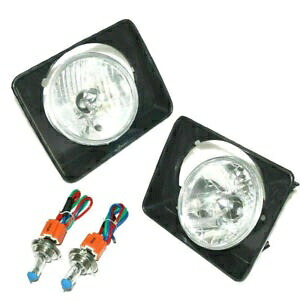 ヘッドライトベゼルセット + 7 インチヘッドランプシールドビームスズキ サムライ SJ410 ジムニー Headlight Bezel Set + 7''Headlamp Sealed Beam Suzuki Samurai SJ410 Jimny 【並行輸入品】