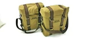 ミリタリー パニア オリーブ バッグ ペア ロイヤル エンフィールド クラシック 350cc 500cc に適しています Military Pannier Olive Bags Pair Suitable For Royal Enfield Classic 350cc 500cc 【並行輸入品】