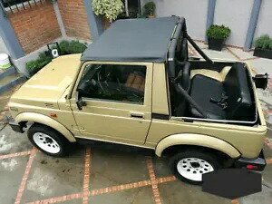 1986-1994 スズキ サムライ ブリーフ ビキニ ビミニ トップ ブラック デニム 1986-1994 Suzuki Samurai Brief Bikini Bimini Top in Black Denim 【並行輸入品】 41,470円