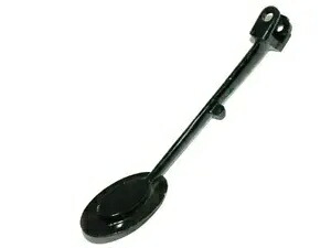 AJS マッチレスサイドスタンド ワイドベース ブラック塗装済み For AJS Matchless Side Stand With Wide Base Black Painted 【並行輸入品】