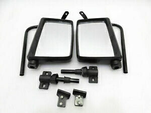 スズキ Sj410 Sj413 サムライ Lh & Rh サイド外装バックミラーセット Suzuki Sj410 Sj413 Samurai Lh & Rh Side Exterior Rear View Mirror Set 【並行輸入品】