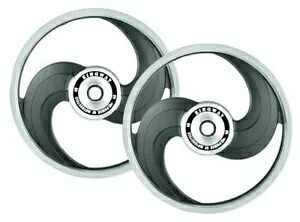 ロイヤル エンフィールド クラシック 2 スポーク ブラック アロイ ホイール リム セット Royal Enfield Classic 2 Spoke Black Alloy Wheel Rim Set 【並行輸入品】