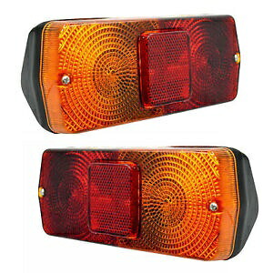 マッセイファーガソン トラクター用リアコンビネーションライトセット 1674073M91 1674074M91 Rear Combination Light Set for Massey Ferguson Tractor 1674073M91 1674074M91 【並行輸入品】