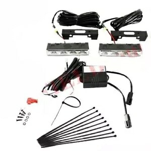 新品 コンプリート Hella LED Dayline 4 デイタイム ランニング ライト Drl 12v 011.894-801 Brand New Complete Hella LED Dayline 4 Daytime Running Light Drl 12v 011.894-801 【並行輸入品】