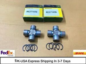 ジョンディア 純正 ユニバーサルジョイント クロス RE271430 2個セット John Deere Genuine Universal Joint Cross RE271430 Set of 2 Pieces 【並行輸入品】