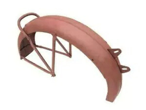ベアメタル リア マッドガード ステー キット付き BSA B31/B33/A7/PLUNGER リジッドモデルに適合 Bare Metal Rear Mudguard With Stay Kit Fits BSA B31/B33/A7/PLUNGER Rigid Models 【並行輸入品】