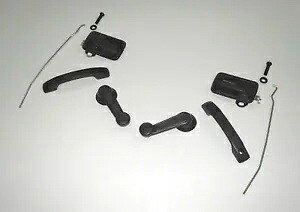 ドアハンドルケースプルクランクサムライ 86-93 用グレー DOOR HANDLES CASES PULLS CRANKS GRAY FOR SAMURAI 86-93 【並行輸入品】