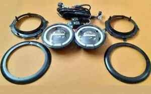 Jeep Willys GPW LED ヘッドライト変換キット用 - 取り付けと配線が完了 For Jeep Willys GPW LED Headlight Conversion Kit -Complete with fitting & Wiring 【並行輸入品】