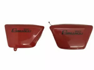 ノートン ファストバック コマンド インターステート レッド塗装サイドパネル NORTON FASTBACK COMMANDO INTERSTATE RED PAINTED SIDE PANEL 【並行輸入品】