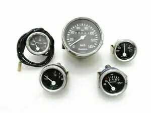 Willys Jeep用の機械式温度ゲージ付き完全なスピードメーター Complete Speedometer With Mechanical Temp Gauge FOR Willys Jeep 【並行輸入品】
