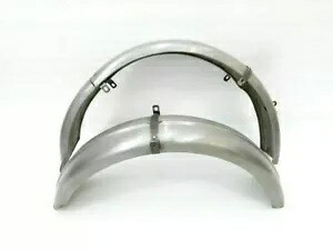 ARIEL リジッド WD 350/500CC フロント & リア マッドガード セット ロースチール ARIEL RIGID WD 350/500CC FRONT & REAR MUDGUARD SET RAW STEEL 【並行輸入品】