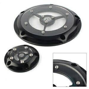 RSD 5穴ブラックダービータイミングタイマーカバーハーレーダイナツーリングロードグライドFLHR用 RSD 5Hole Black Derby Timing Timer Cover For Harley Dyna Touring Road Glide FLHR 【並行輸入品】