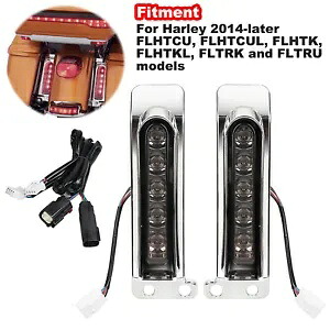 LEDサドルバッグサポートフィラーライトハーレーエレクトラグライドウルトラクラシックFLHTCU用 LED Saddlebag Support Filler Light For Harley ELectra Glide Ultra Classic FLHTCU 【並行輸入品】